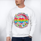 It Takes Courage To Be Who You Are LGBTQ Theme Unisex Crewneck T-Shirt Sweatshirt Hoodie