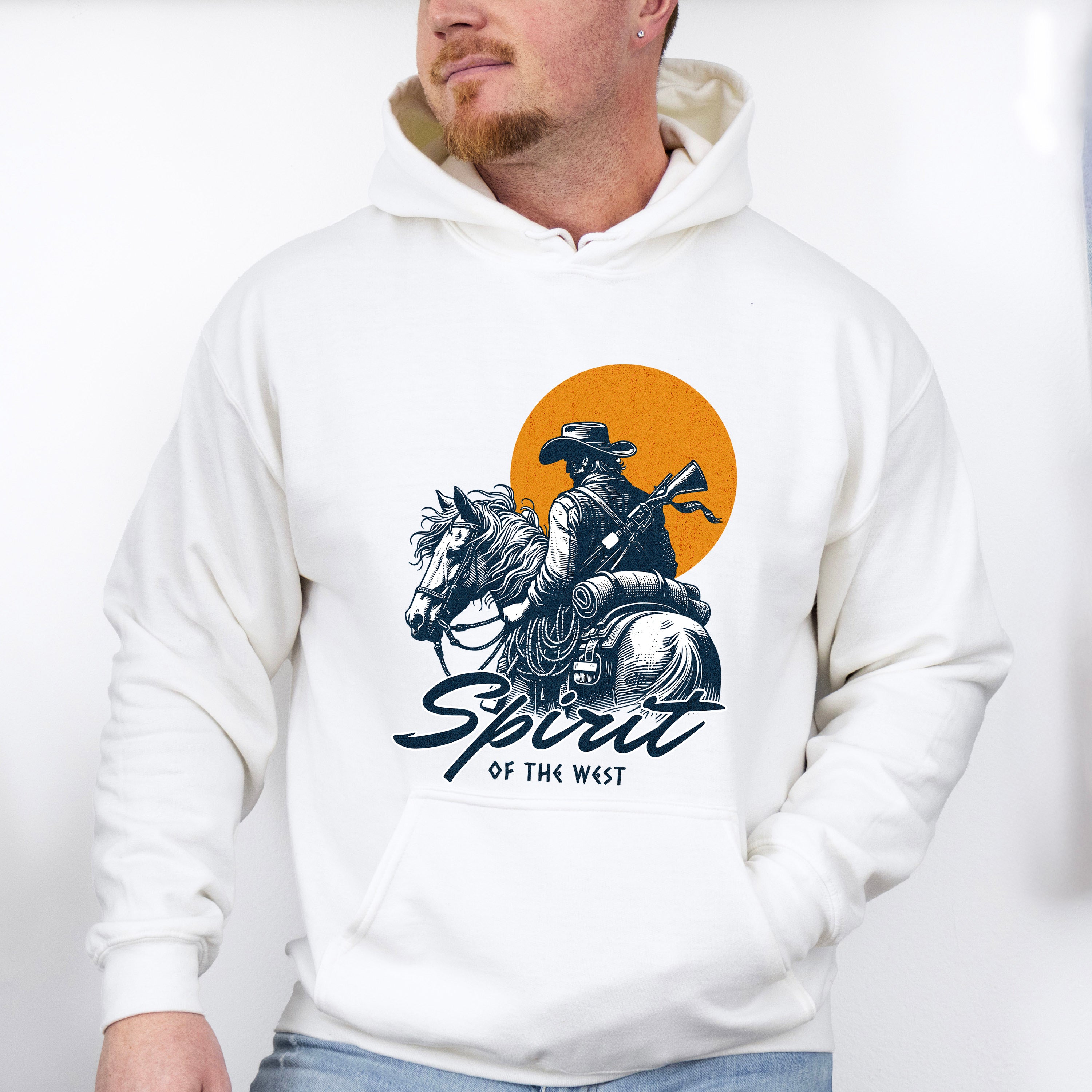 Retro Spirit Of West Design - Rodeo Unisex Crewneck T-Shirt Sweatshirt Hoodie
