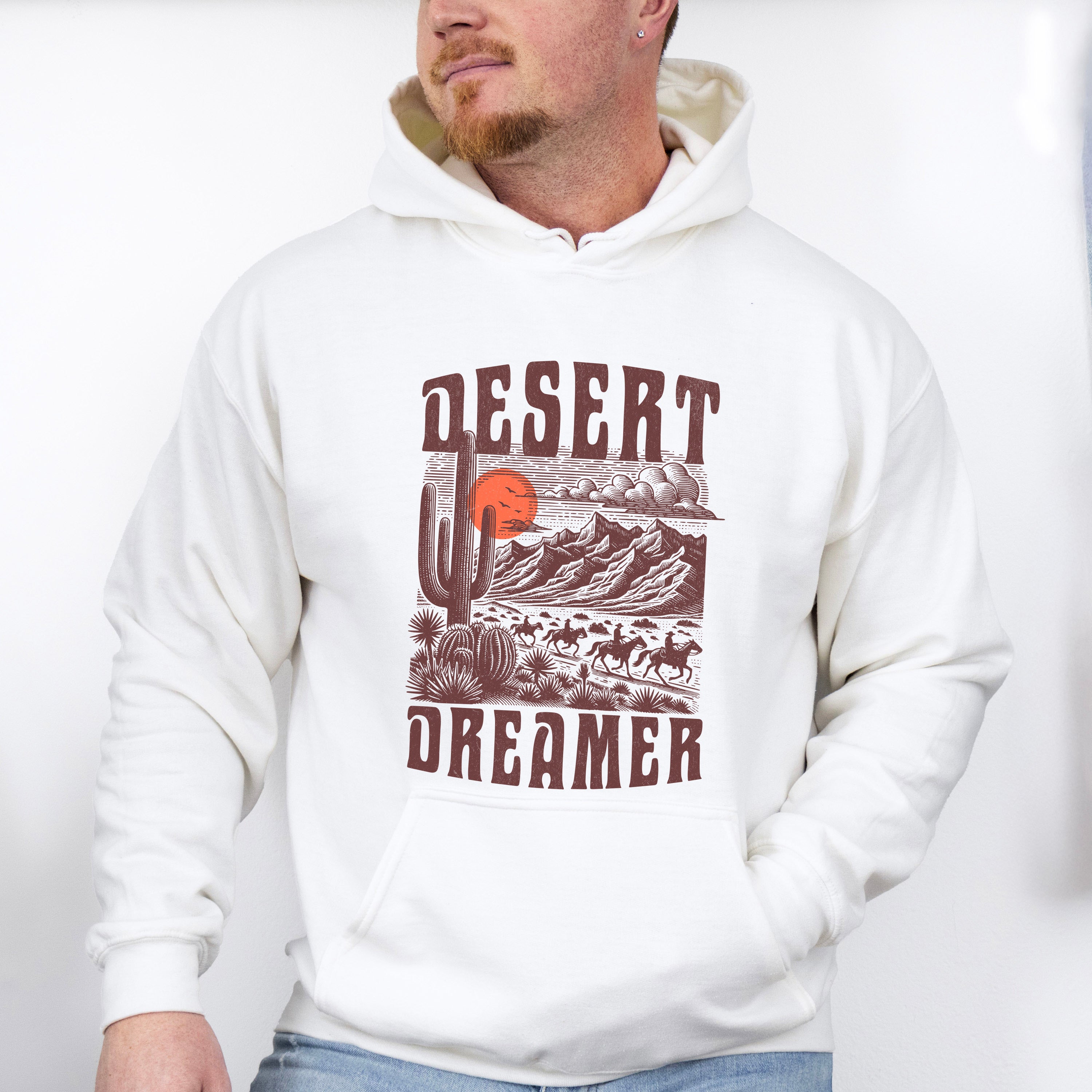 Desert Dreamer Design - Rodeo Unisex Crewneck T-Shirt Sweatshirt Hoodie