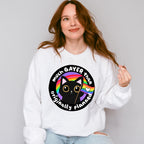 Much Gayer Than Originally Planned - LGBTQ Theme Unisex Crewneck T-Shirt Sweatshirt Hoodie