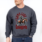 Long Live Cowgirls - Rodeo Unisex Crewneck T-Shirt Sweatshirt Hoodie