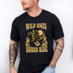 Wild Ones Rodeo Ride Design - Rodeo Unisex Crewneck T-Shirt Sweatshirt Hoodie