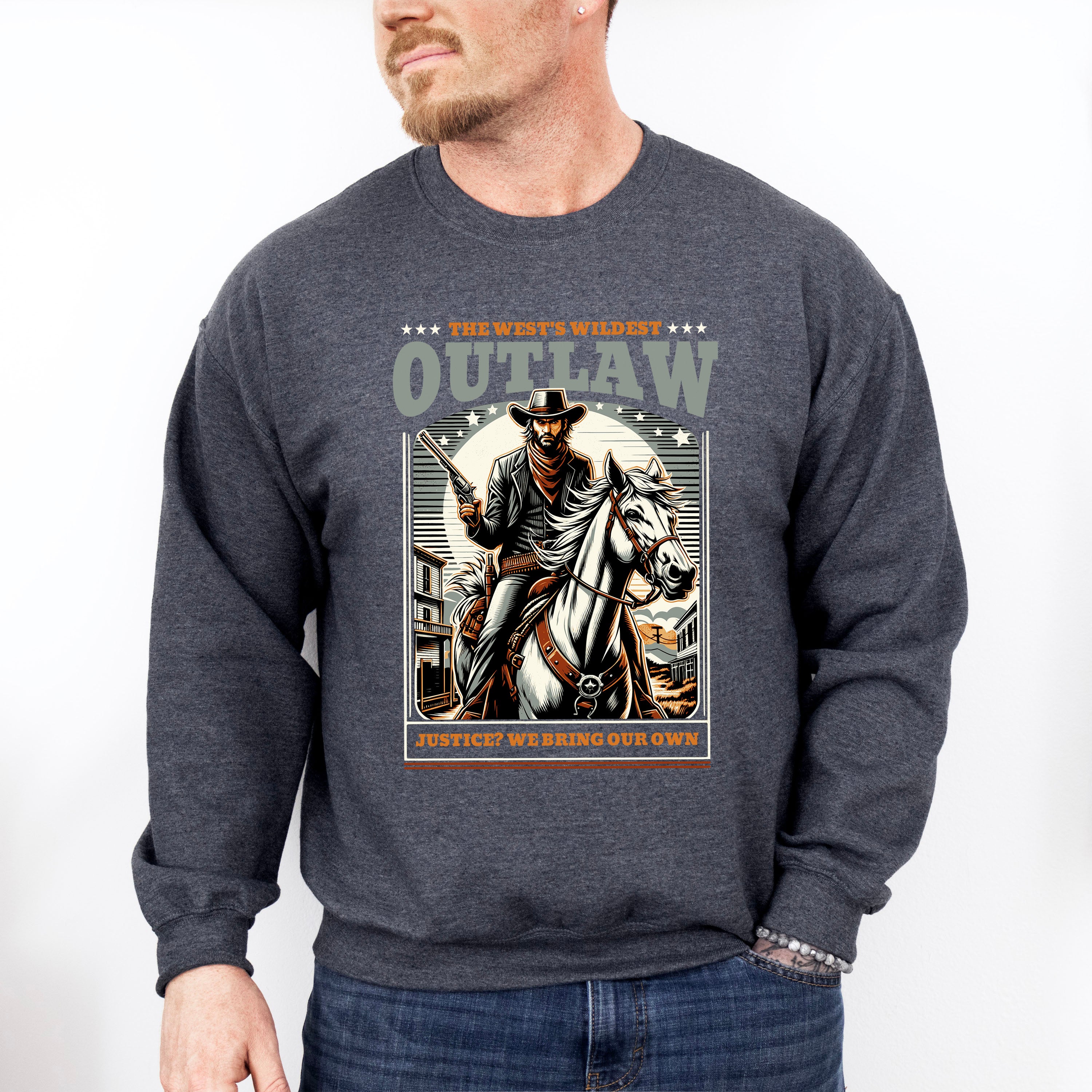 The West's Wildest Outlaw We Bring Our Own - Rodeo Unisex Crewneck T-Shirt Sweatshirt Hoodie