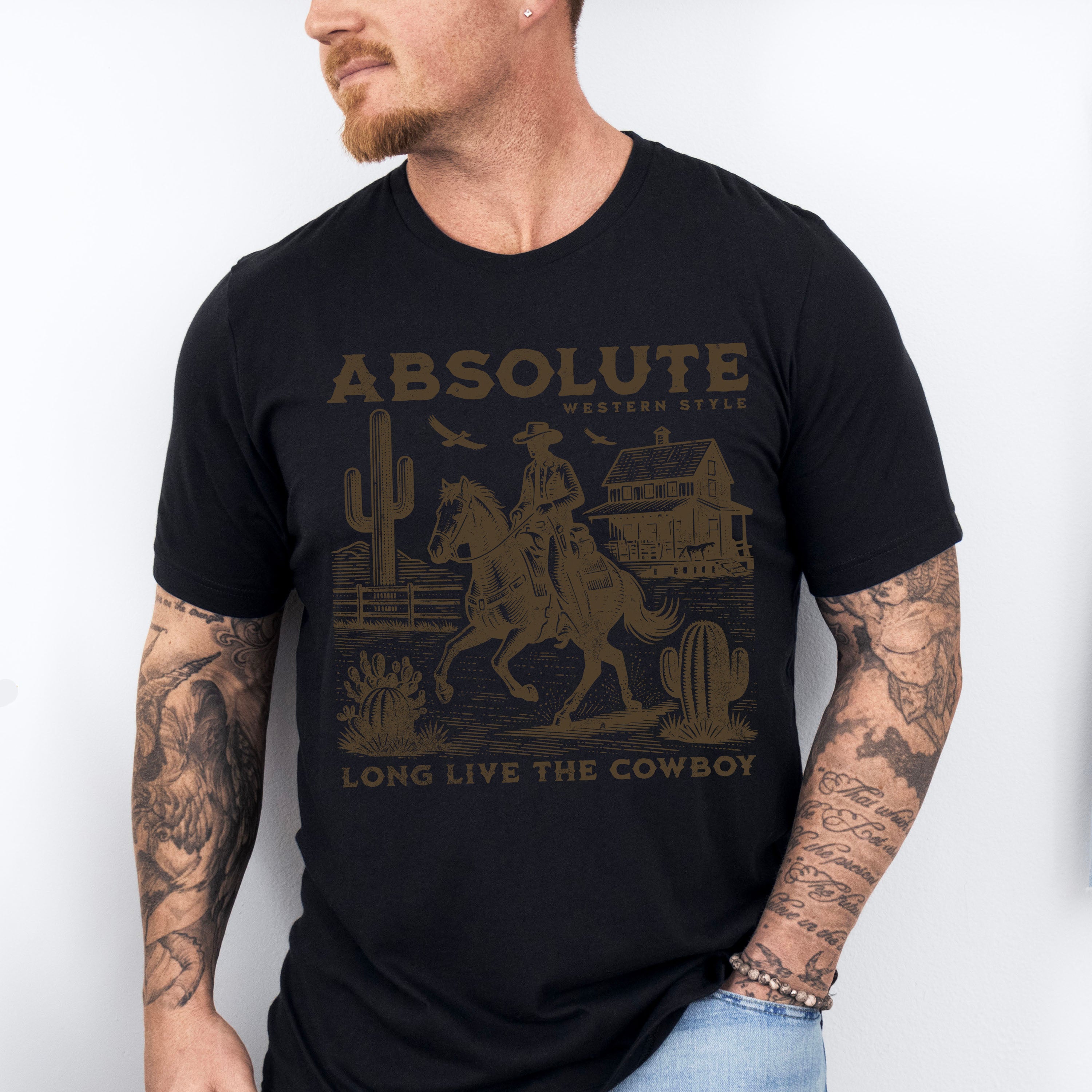 Absolute Western Style Design - Rodeo Unisex Crewneck T-Shirt Sweatshirt Hoodie