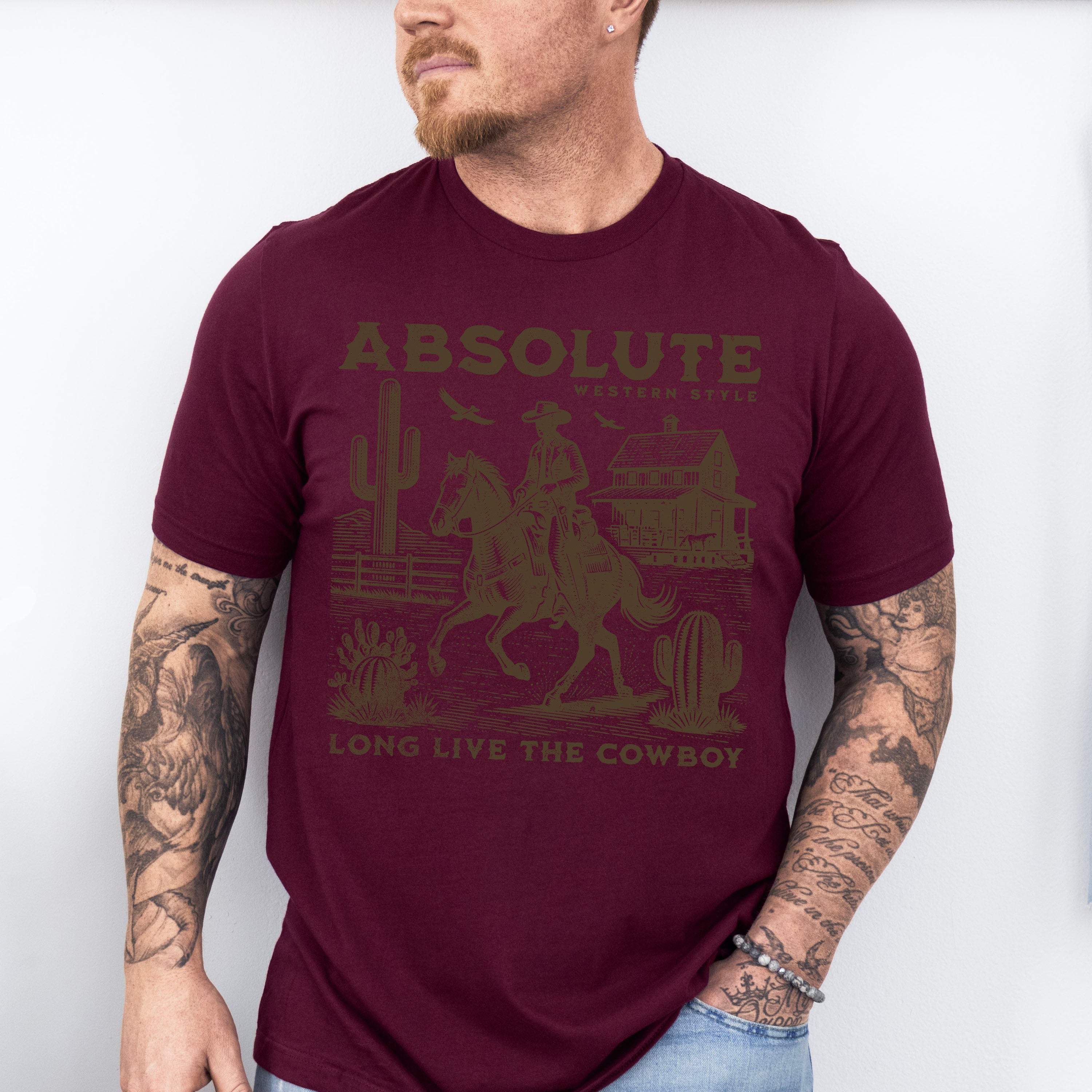 Absolute Western Style Design - Rodeo Unisex Crewneck T-Shirt Sweatshirt Hoodie