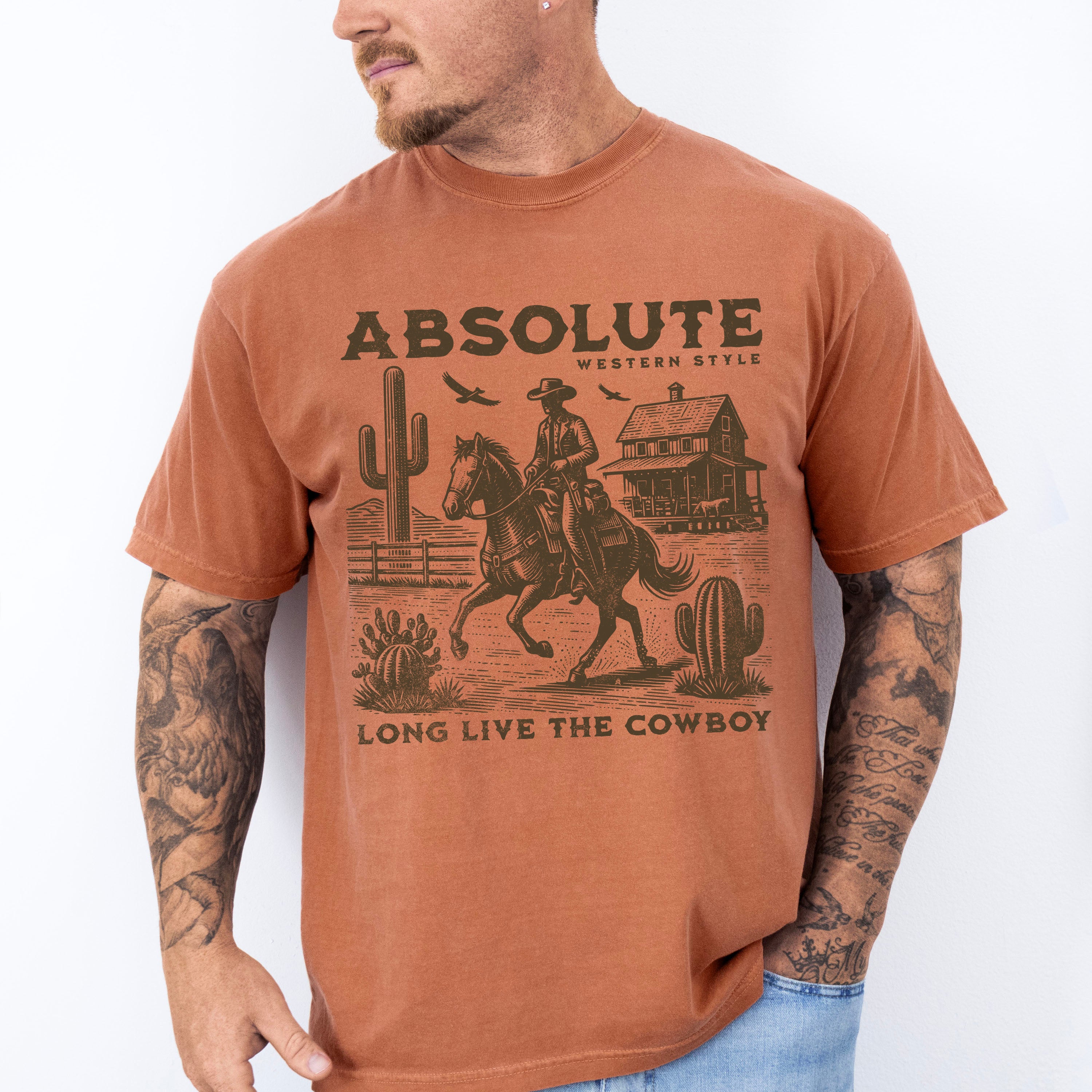 Absolute Western Style Design - Rodeo Unisex Crewneck T-Shirt Sweatshirt Hoodie