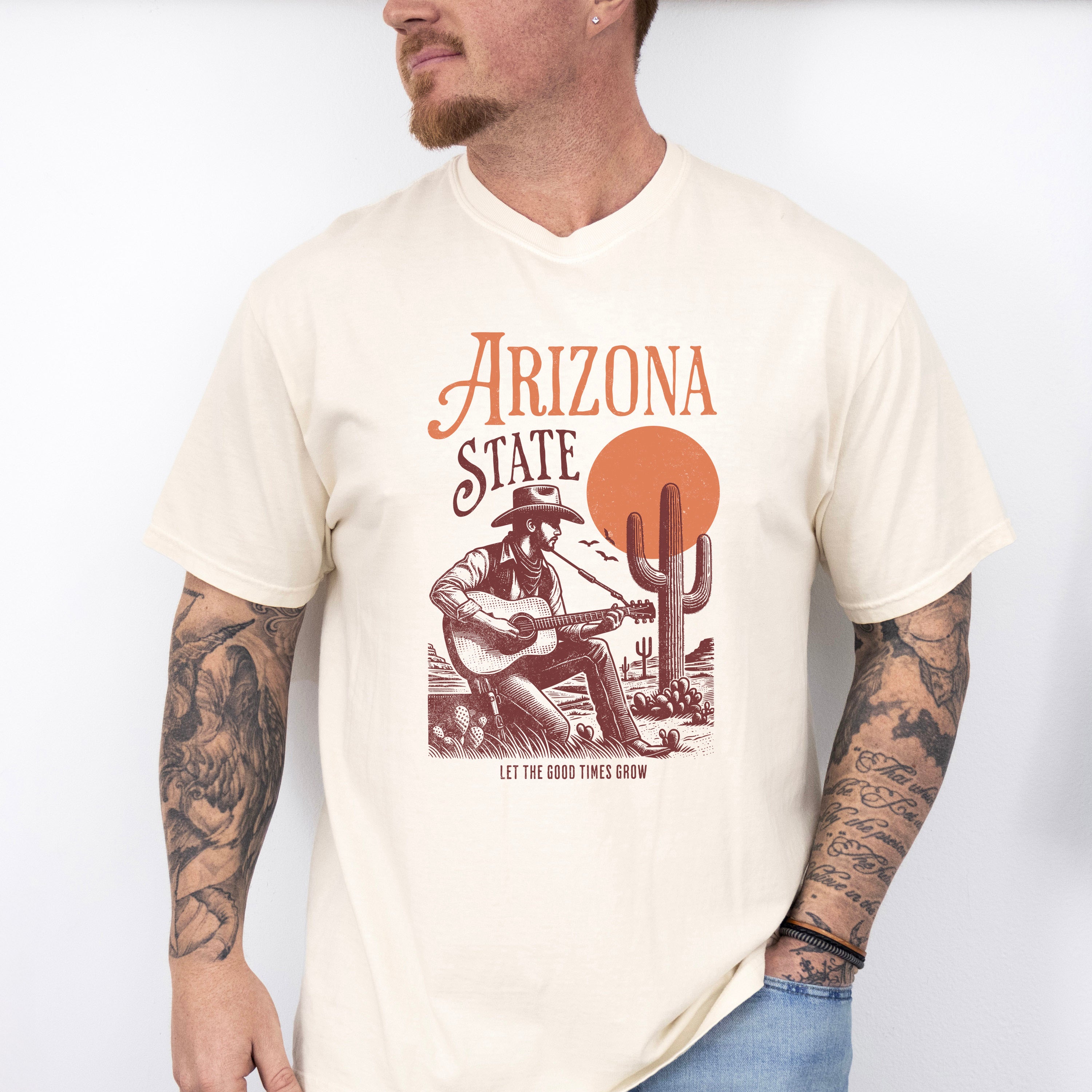 Arizona State Design - Rodeo Unisex Crewneck T-Shirt Sweatshirt Hoodie