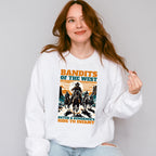 Bandits Of The West Design - Rodeo Unisex Crewneck T-Shirt Sweatshirt Hoodie