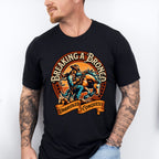 Breaking a Bronco Design - Rodeo Unisex Crewneck T-Shirt Sweatshirt Hoodie