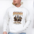 Welcome To Cowboy Country Design - Rodeo Unisex Crewneck T-Shirt Sweatshirt Hoodie