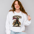 Cowboy Feline Design - Rodeo Unisex Crewneck T-Shirt Sweatshirt Hoodie