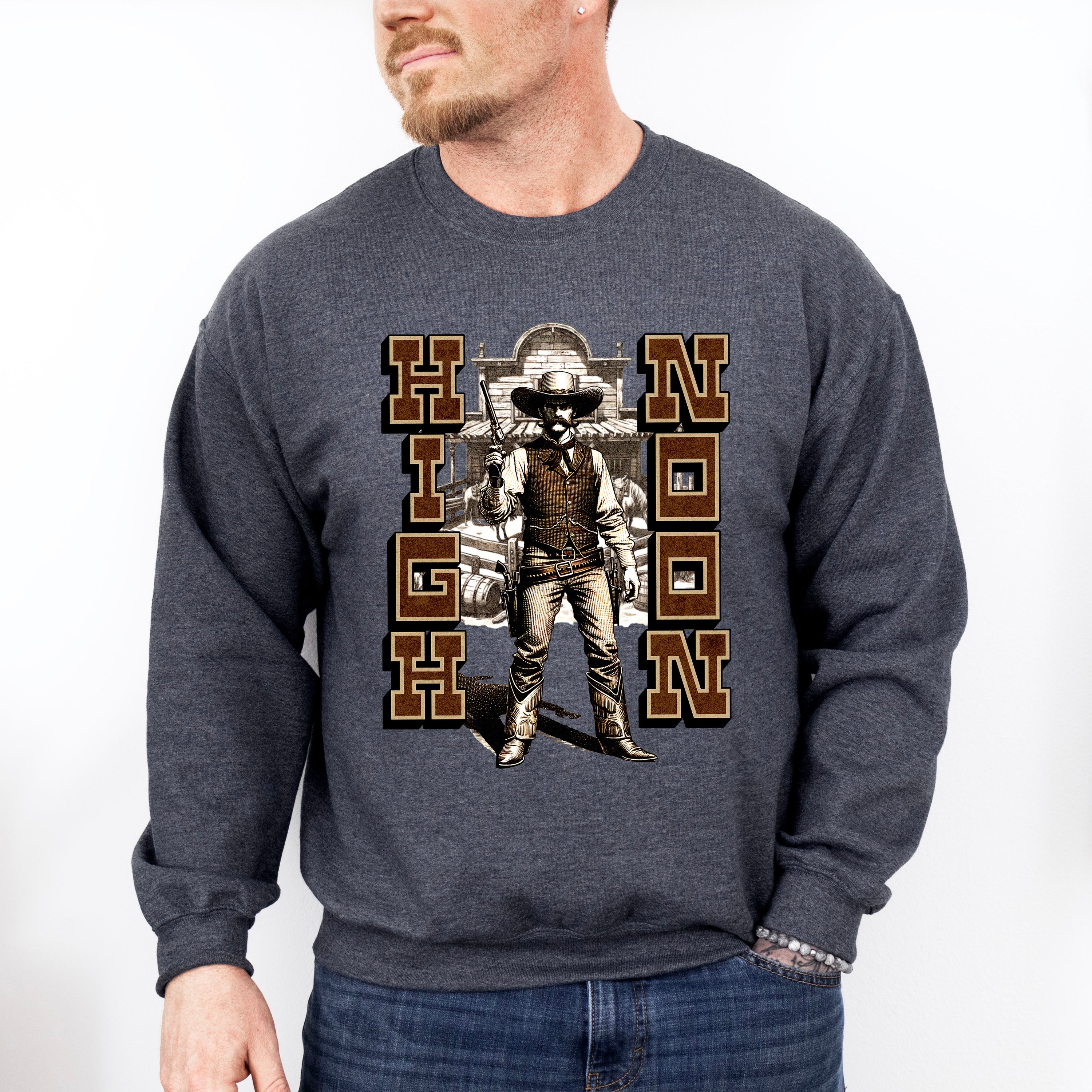 High Noon Design - Rodeo Unisex Crewneck T-Shirt Sweatshirt Hoodie