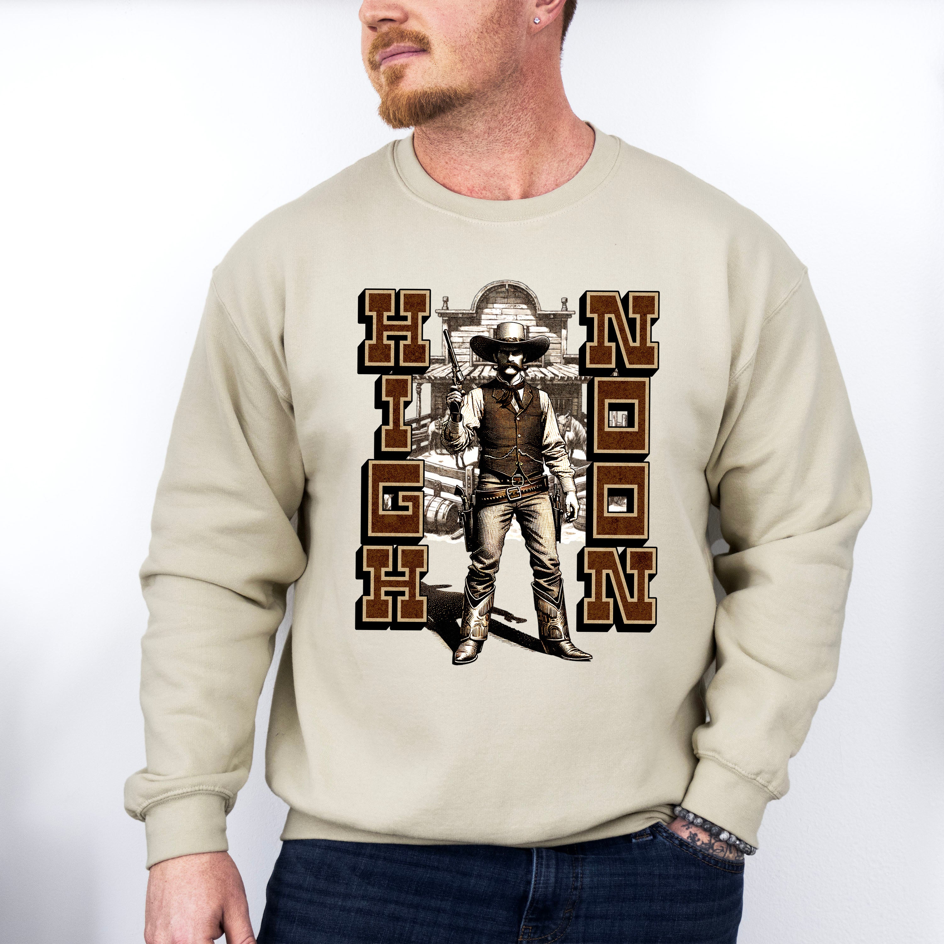 High Noon Design - Rodeo Unisex Crewneck T-Shirt Sweatshirt Hoodie