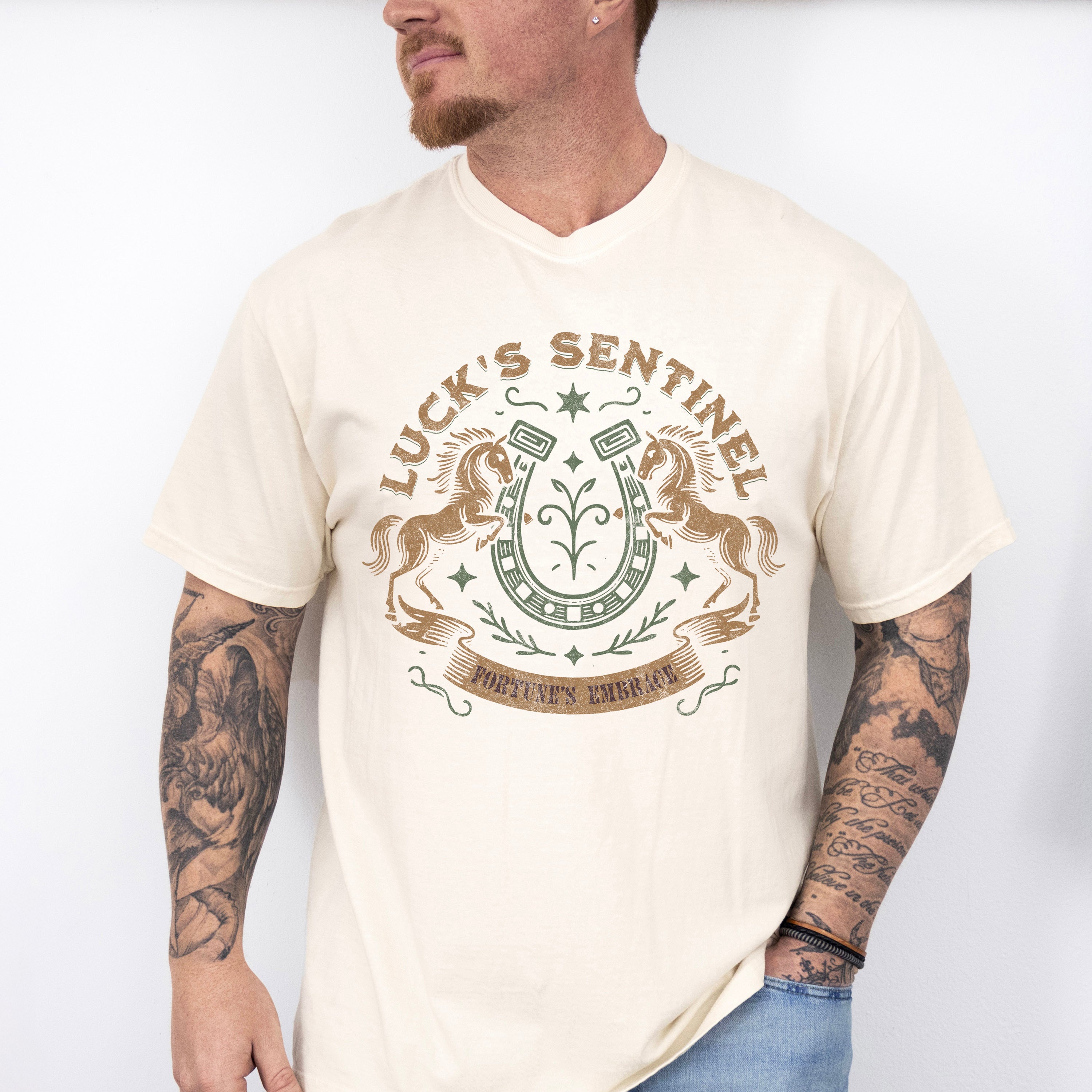 Luck's Sentinel Design - Rodeo Unisex Crewneck T-Shirt Sweatshirt Hoodie