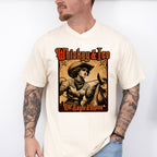 Whiskey Ice Not Sugar Spice Design - Rodeo Unisex Crewneck T-Shirt Sweatshirt Hoodie