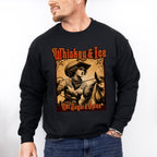 Whiskey Ice Not Sugar Spice Design - Rodeo Unisex Crewneck T-Shirt Sweatshirt Hoodie