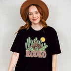Cactus Rodeo Design - Western Unisex Crewneck T-Shirt Sweatshirt Hoodie