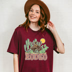 Cactus Rodeo Design - Western Unisex Crewneck T-Shirt Sweatshirt Hoodie