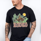 Cactus Rodeo Design - Western Unisex Crewneck T-Shirt Sweatshirt Hoodie