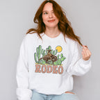 Cactus Rodeo Design - Western Unisex Crewneck T-Shirt Sweatshirt Hoodie