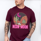 Neon Moon Western Design - Western Unisex Crewneck T-Shirt Sweatshirt Hoodie