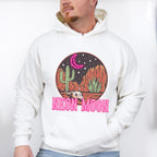 Neon Moon Western Design - Western Unisex Crewneck T-Shirt Sweatshirt Hoodie