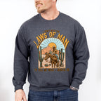 I Don't Need The Laws Of Man Design - Western Unisex Crewneck T-Shirt Sweatshirt Hoodie