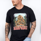 Welcome Wild West Design - Western Unisex Crewneck T-Shirt Sweatshirt Hoodie