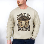 Can't Be Tamed Design - Western Unisex Crewneck T-Shirt Sweatshirt Hoodie