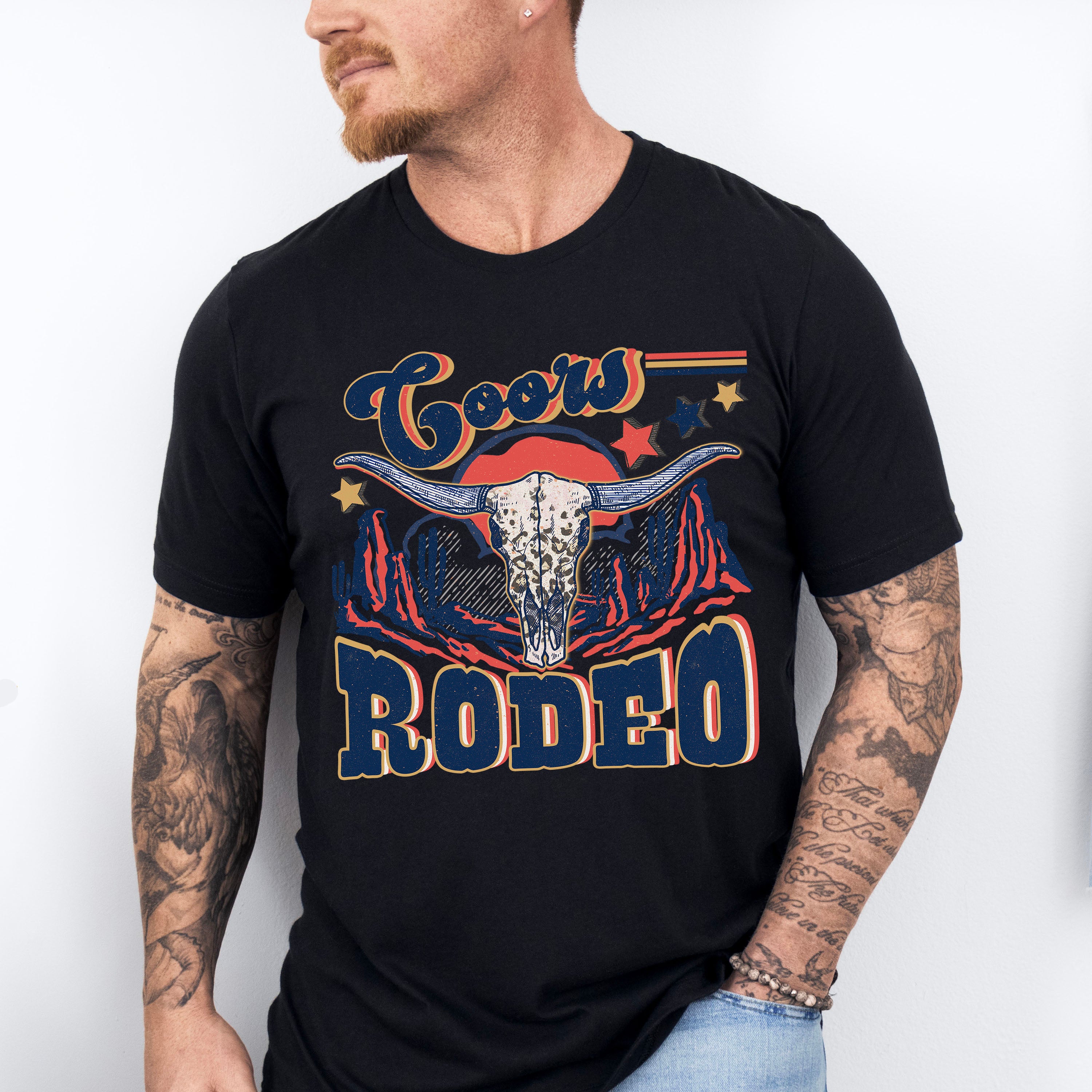 Coors Rodeo Design - Western Unisex Crewneck T-Shirt Sweatshirt Hoodie