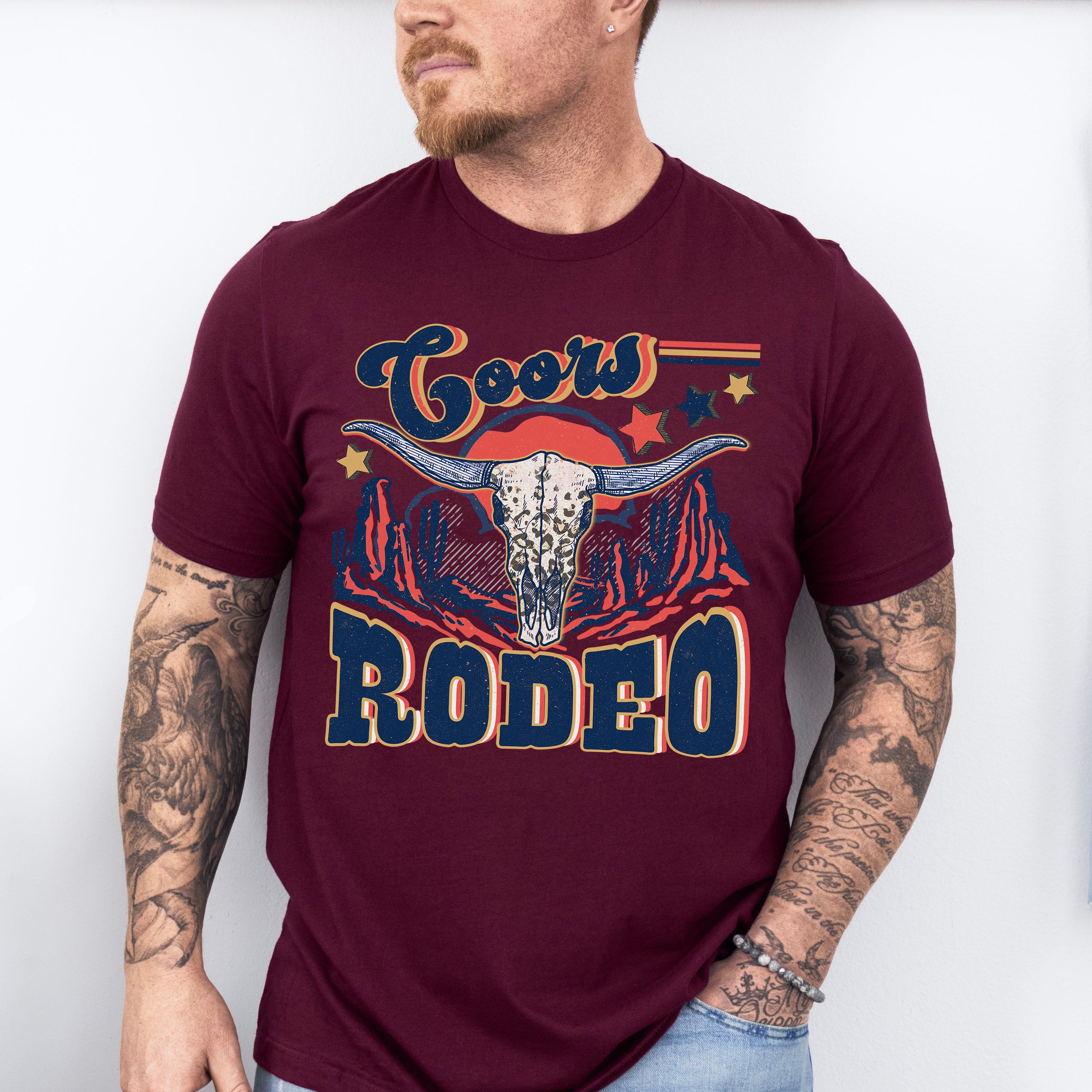 Coors Rodeo Design - Western Unisex Crewneck T-Shirt Sweatshirt Hoodie