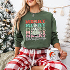 Merry Christmas Tree Heart - Christmas Unisex Crewneck T-Shirt Sweatshirt Hoodie