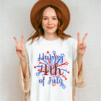 Happy 4Th Of July Firework 4Th Of July Unisex Crewneck T-Shirt Sweatshirt Hoodie