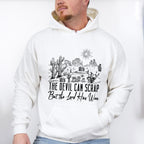 The Devil Can Scrap But The Lord Has Won Design - Western Unisex Crewneck T-Shirt Sweatshirt Hoodie