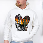 Heart Cactus Design - Western Unisex Crewneck T-Shirt Sweatshirt Hoodie