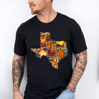 Texas Western Design - Western Unisex Crewneck T-Shirt Sweatshirt Hoodie