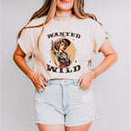 Wanted And Wild Design - Cowgirl Unisex Crewneck T-Shirt Sweatshirt Hoodie