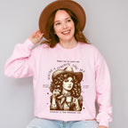 You're a Cowboy Like Me Design - Cowgirl Unisex Crewneck T-Shirt Sweatshirt Hoodie