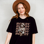 Howdy Howdy Honey  Design - Cowgirl Unisex Crewneck T-Shirt Sweatshirt Hoodie