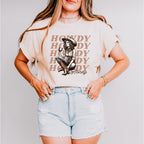 Howdy Howdy Honey  Design - Cowgirl Unisex Crewneck T-Shirt Sweatshirt Hoodie