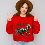 Please Be Patient With Me Design - Cowgirl Unisex Crewneck T-Shirt Sweatshirt Hoodie