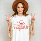 Yeehaw Yeehaw Western Design - Cowgirl Unisex Crewneck T-Shirt Sweatshirt Hoodie