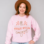 Stay Wild Cowgirl Design - Cowgirl Unisex Crewneck T-Shirt Sweatshirt Hoodie