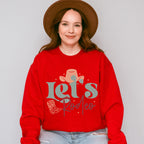 Let's Rodeo Design - Cowgirl Unisex Crewneck T-Shirt Sweatshirt Hoodie
