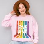 LGTBIQ Love is Love - LGBTQ Theme Unisex Crewneck T-Shirt Sweatshirt Hoodie
