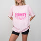 Howdy Horseshoe Design - Cowgirl Unisex Crewneck T-Shirt Sweatshirt Hoodie