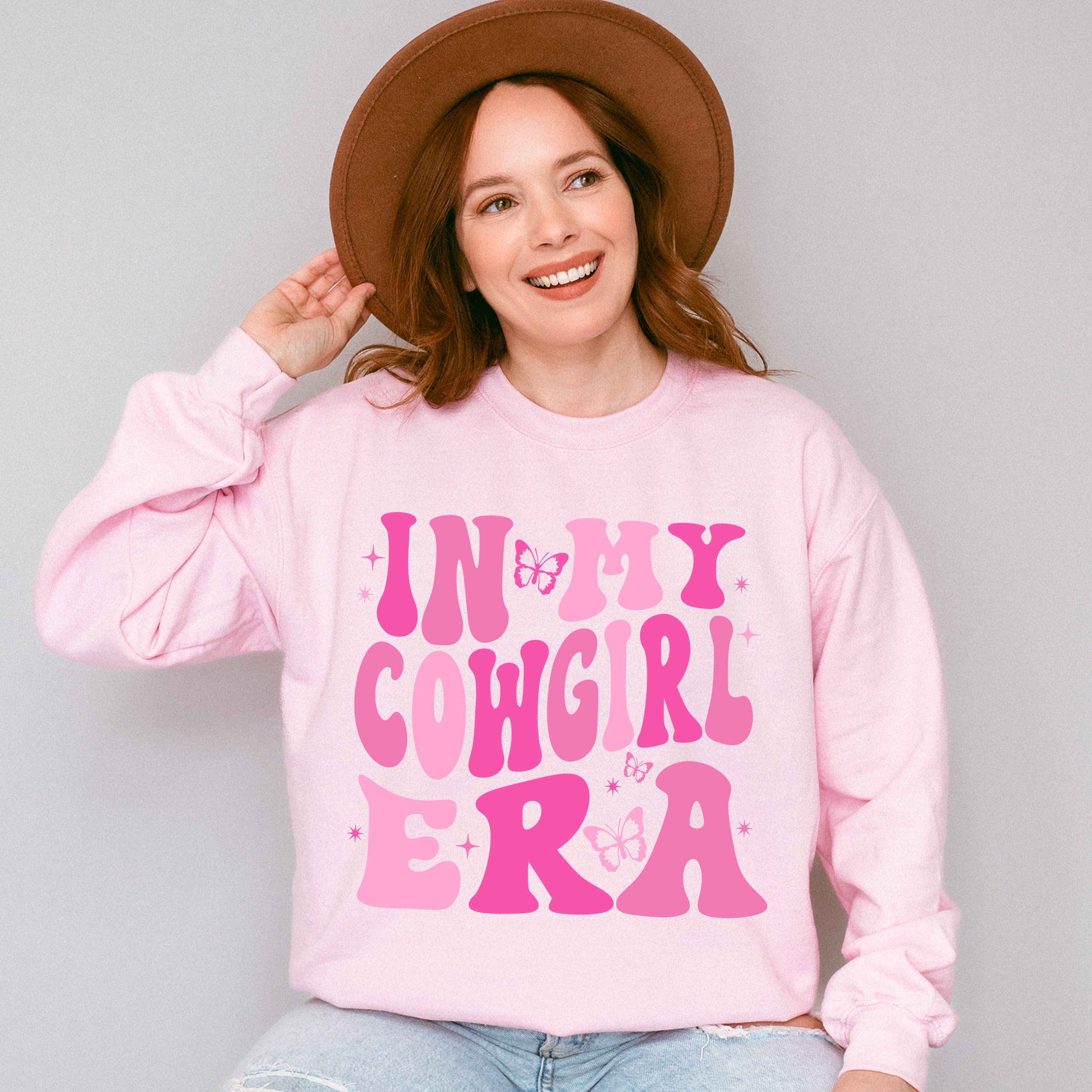 In My Cowgirl Era Design - Cowgirl Unisex Crewneck T-Shirt Sweatshirt Hoodie