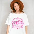 It's a Cowgirl Thing Design - Cowgirl Unisex Crewneck T-Shirt Sweatshirt Hoodie