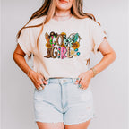 Retro Cowgirl Design - Cowgirl Unisex Crewneck T-Shirt Sweatshirt Hoodie