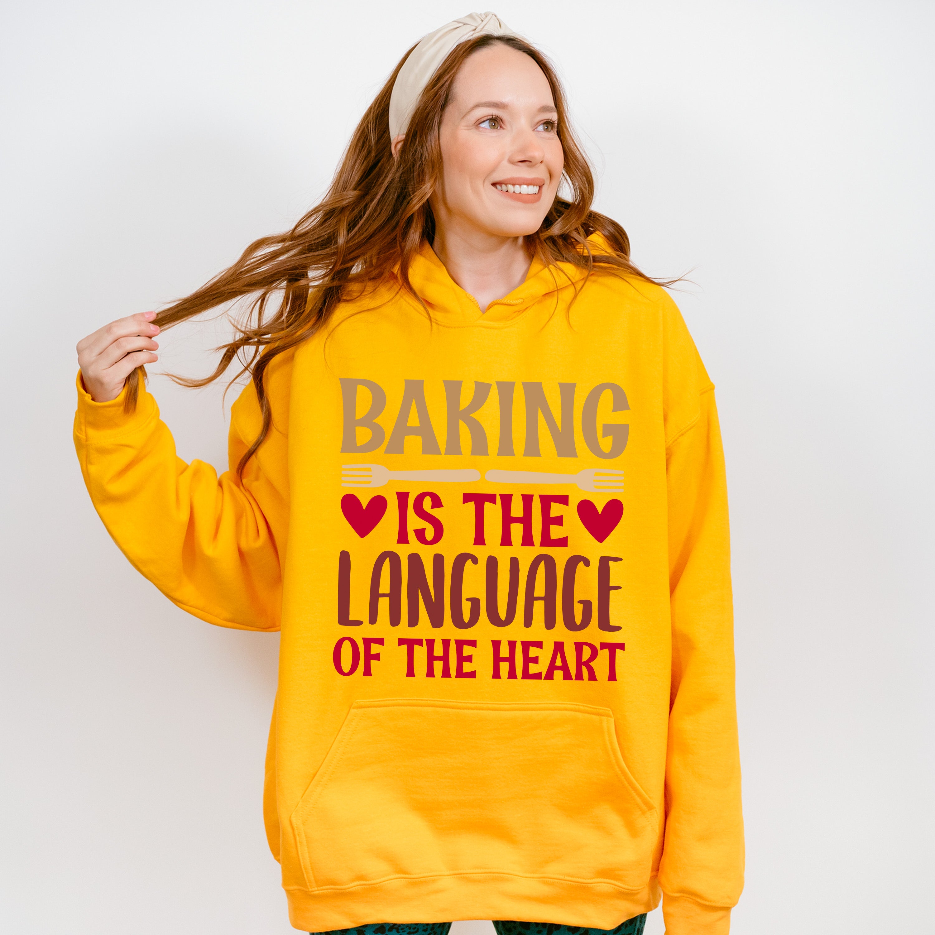 Language Of The Heart - Cooking Unisex Crewneck T-Shirt Sweatshirt Hoodie